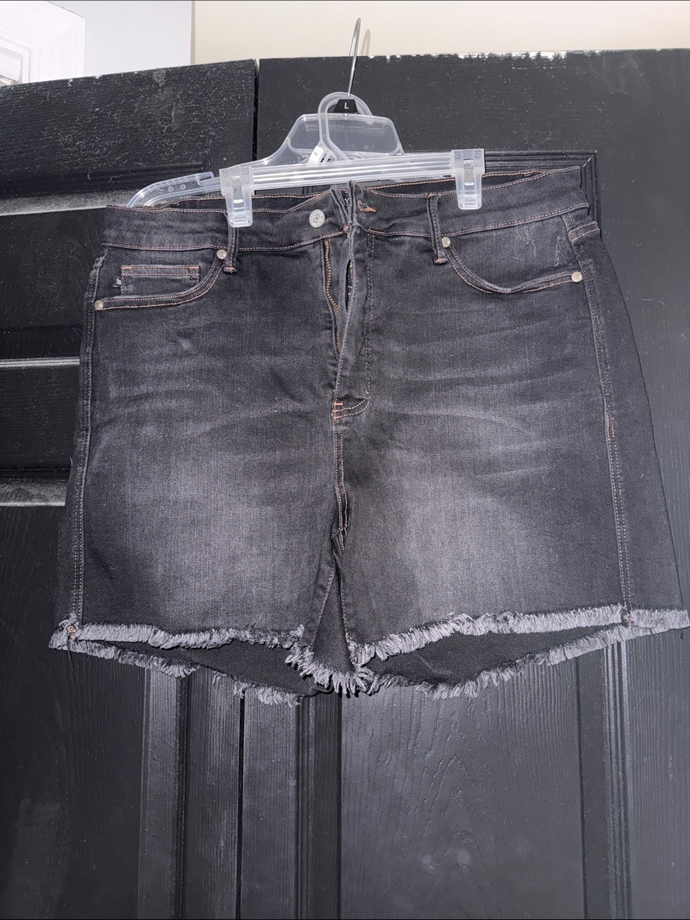 Judy Blue black denim shorts